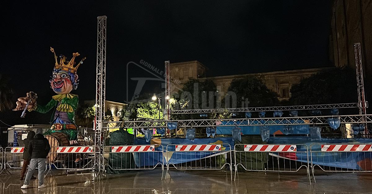 Sciacca, annullato lo spettacolo “Arriva la festa” in piazza Scandaliato