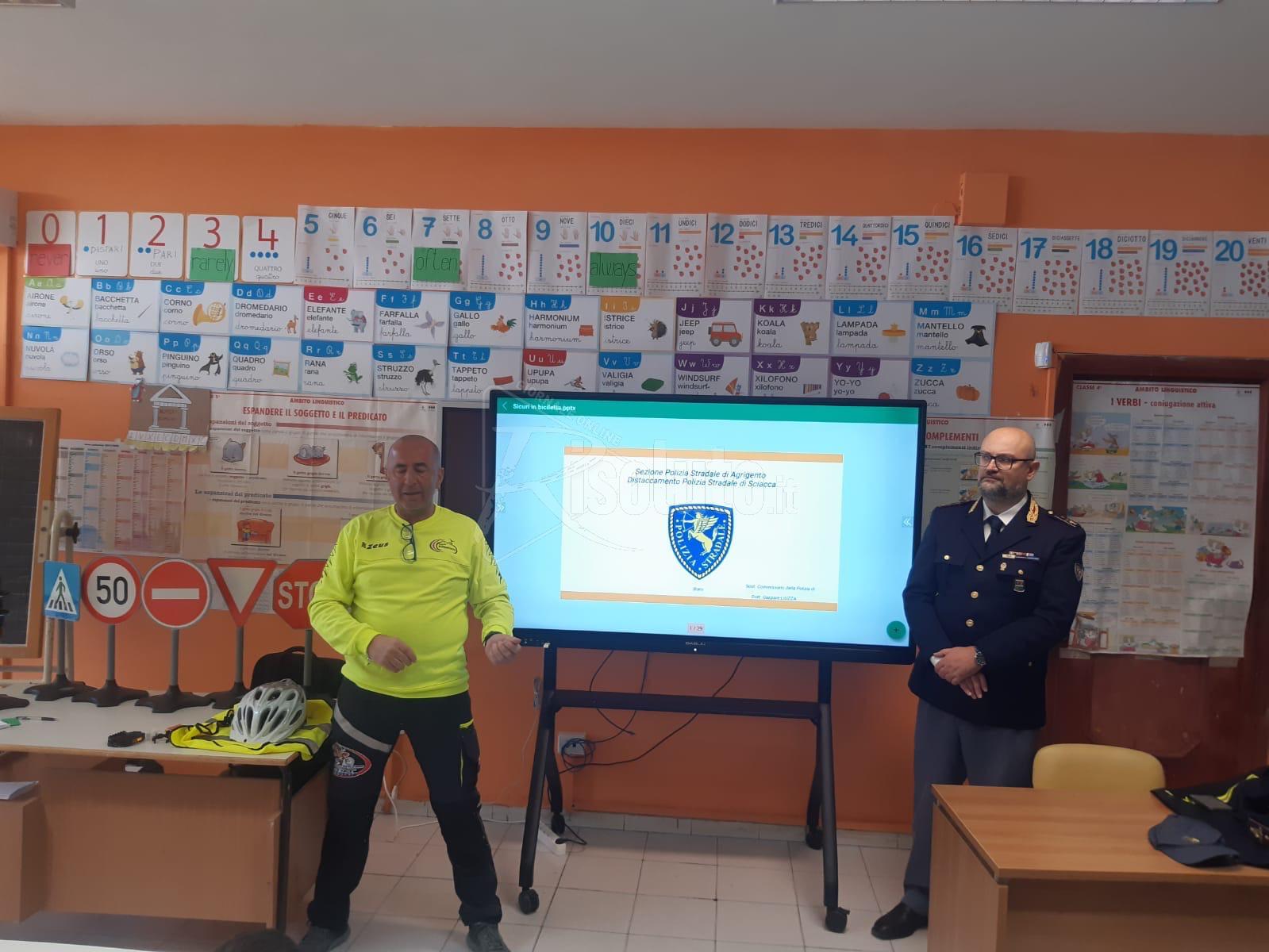 Educazione stradale, gli studenti dell'Istituto Comprensivo "S.Quasimodo" di Agrigento in prima linea per il progetto della FCI