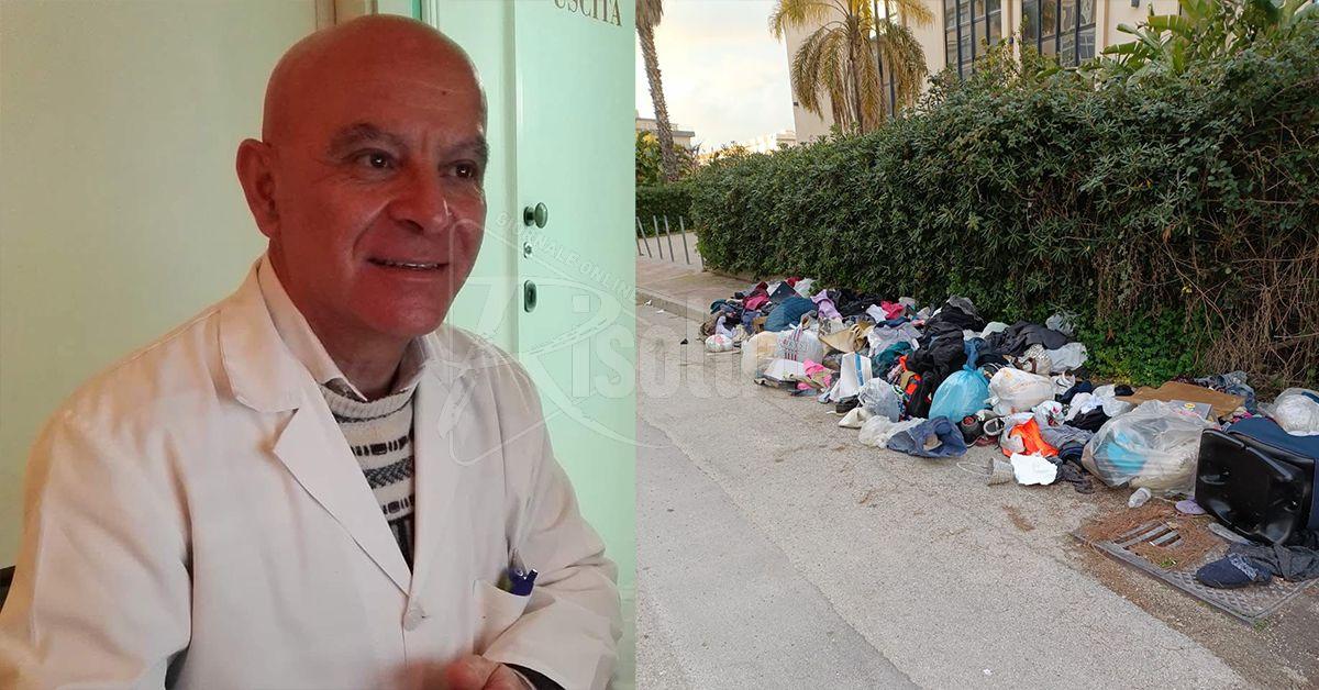 Indumenti abbandonati a Sciacca, Sciortino: "Potrebbero consegnarceli"