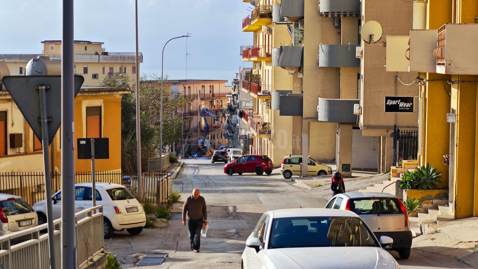 Lavori in via Amendola bassa a Sciacca, ma traffico in tilt (Video)