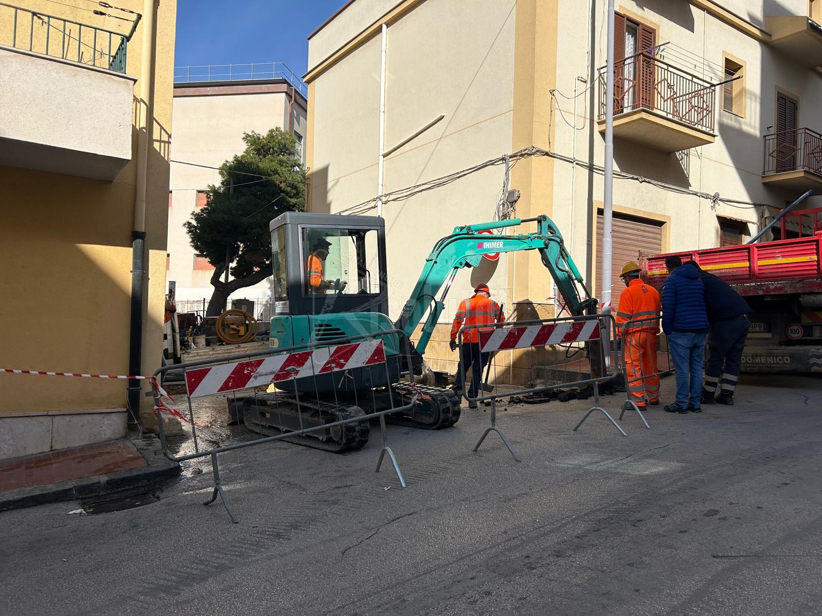 Al via i lavori oggi in via Catusi e Bengasi, la Dc critica l'ennesima riunione con Aica