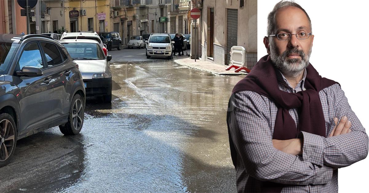 Manca l’acqua a tante famiglie di Sciacca, Ambrogio: “Ora basta”