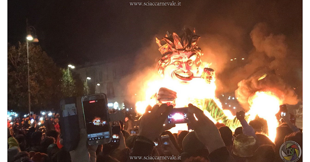 Il "Peppe Nappa" del rogo starà in piazza Scandaliato durante il Carnevale alla Perriera