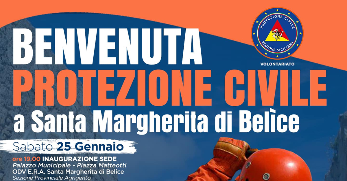 Presidio di Protezione Civile a Santa Margherita Belice
