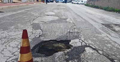 Sciacca, strada chiusa in via Giotto e fuga di gas in viale della Vittoria