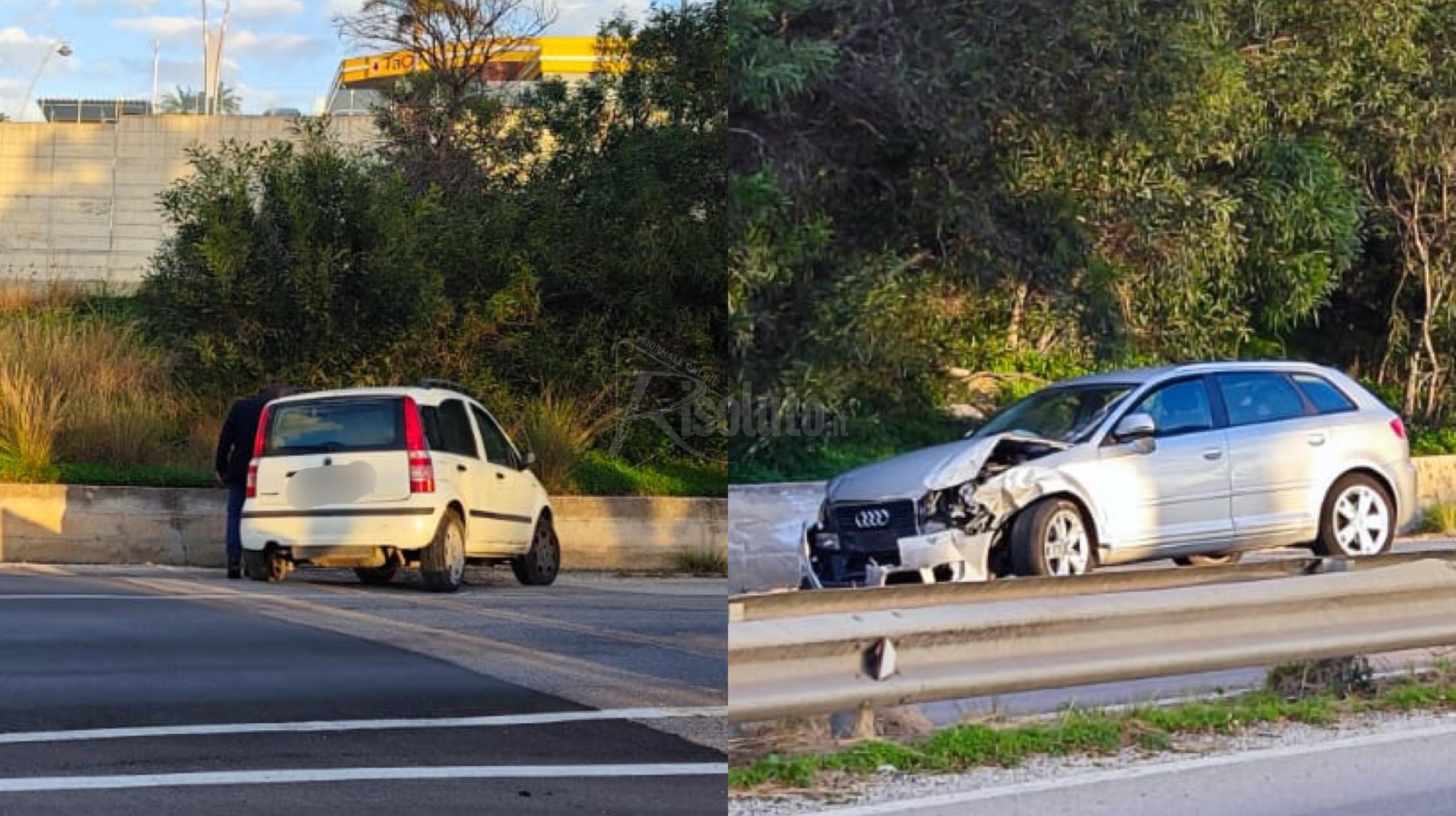 Incidente stradale a Sciacca: tre feriti, tra cui una donna incinta
