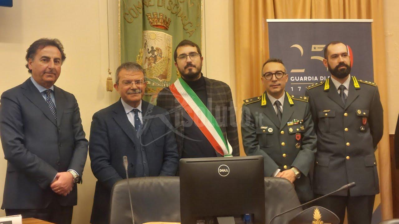 Il Generale della Guardia di Finanza Vicanolo è cittadino di Sciacca (Video)