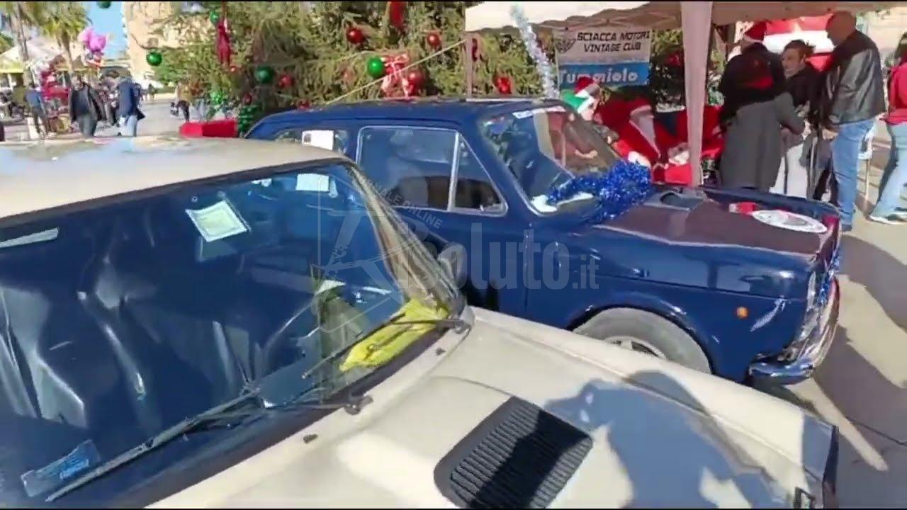 Raduno di auto e moto per solidarietà in piazza Scandaliato