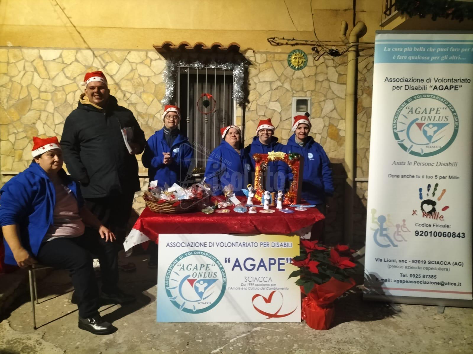 Natale di condivisione e gioia per i ragazzi dell'Agape di Sciacca