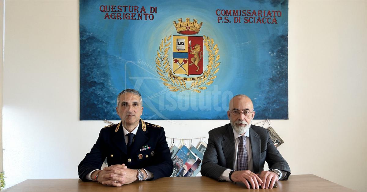 Il questore Palumbo: "Grande attenzione della polizia su Sciacca" (Video)