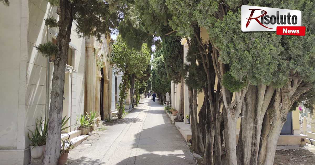 Sciacca, videosorveglianza al cimitero per prevenire atti di vandalismo