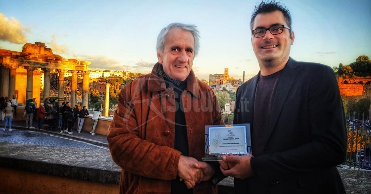 Ribera, Giacomo Palermo premiato in Campidoglio per impegno fotografico e sociale