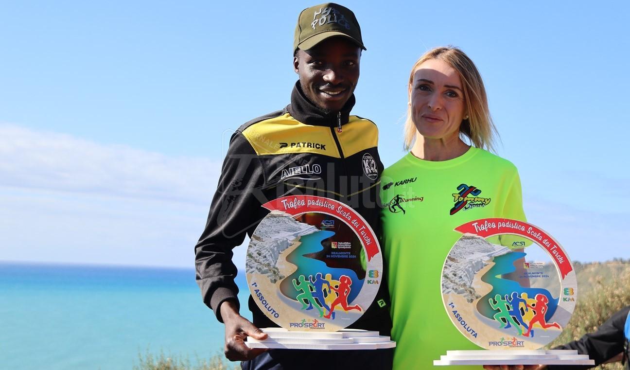 A Leonce Bukuru e Luana Russo il I Trofeo Podistico ACSI Scala dei Turchi