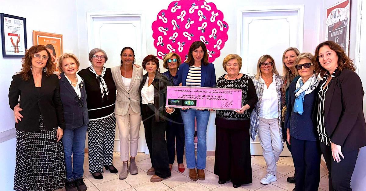 Inner Wheel Sciacca dona 2 mila euro alla Lillt per parrucche destinate a pazienti oncologiche