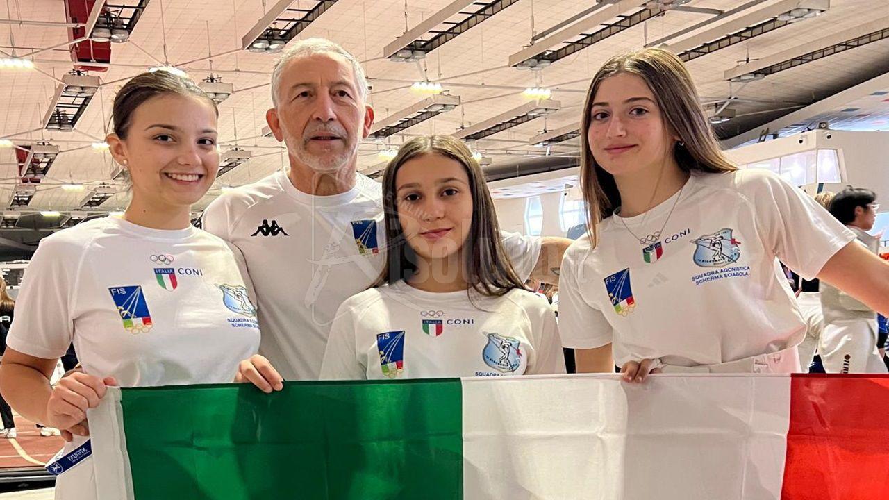 Scherma, quinto posto in Bulgaria per l'ASD discobolo di Sciacca