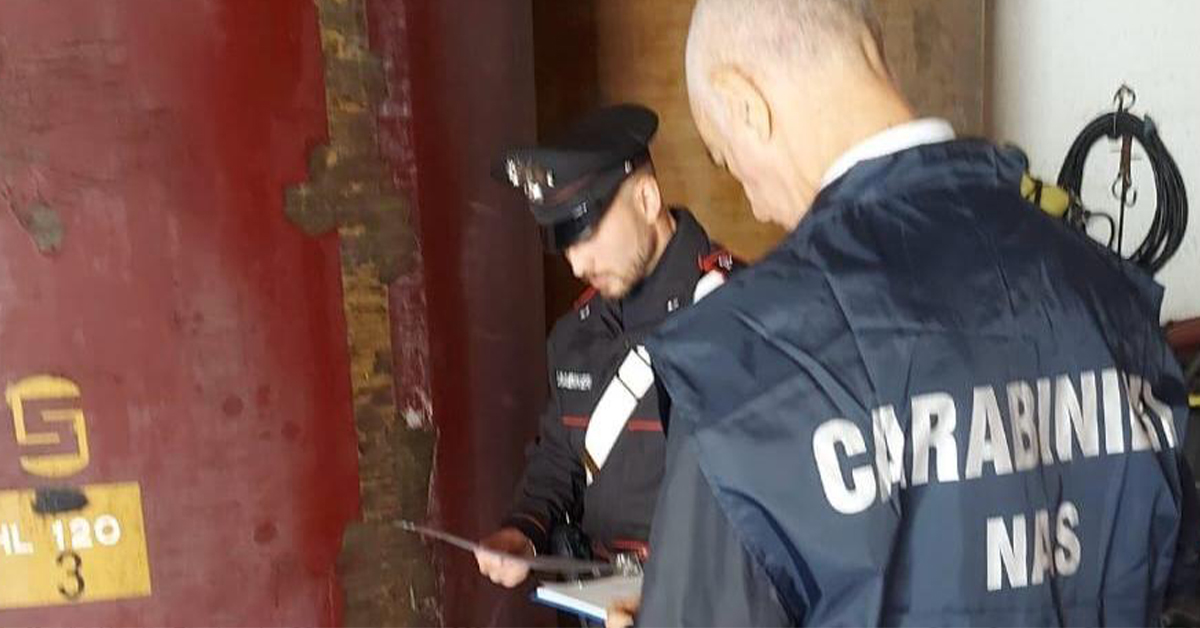 Il Nas di Palermo sequestra azienda vitivinicola abusiva nel trapanese