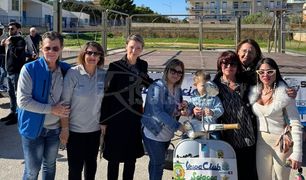 Memorial Nello Calabro' a Sciacca, vespe e auto per ricordare il dipendente comunale