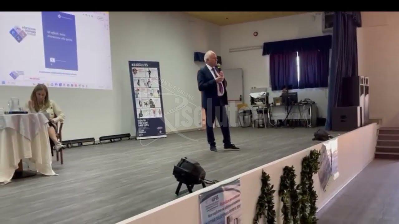 Sicurezza stradale, interessante momento di sensibilizzazione all'Amato Vetrano (Video)