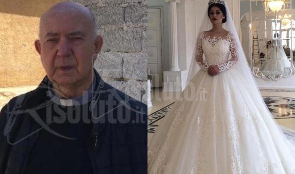 Padre Nuara raccoglie abiti da sposa per le donne che si rivolgono alle suore di Santa Rita