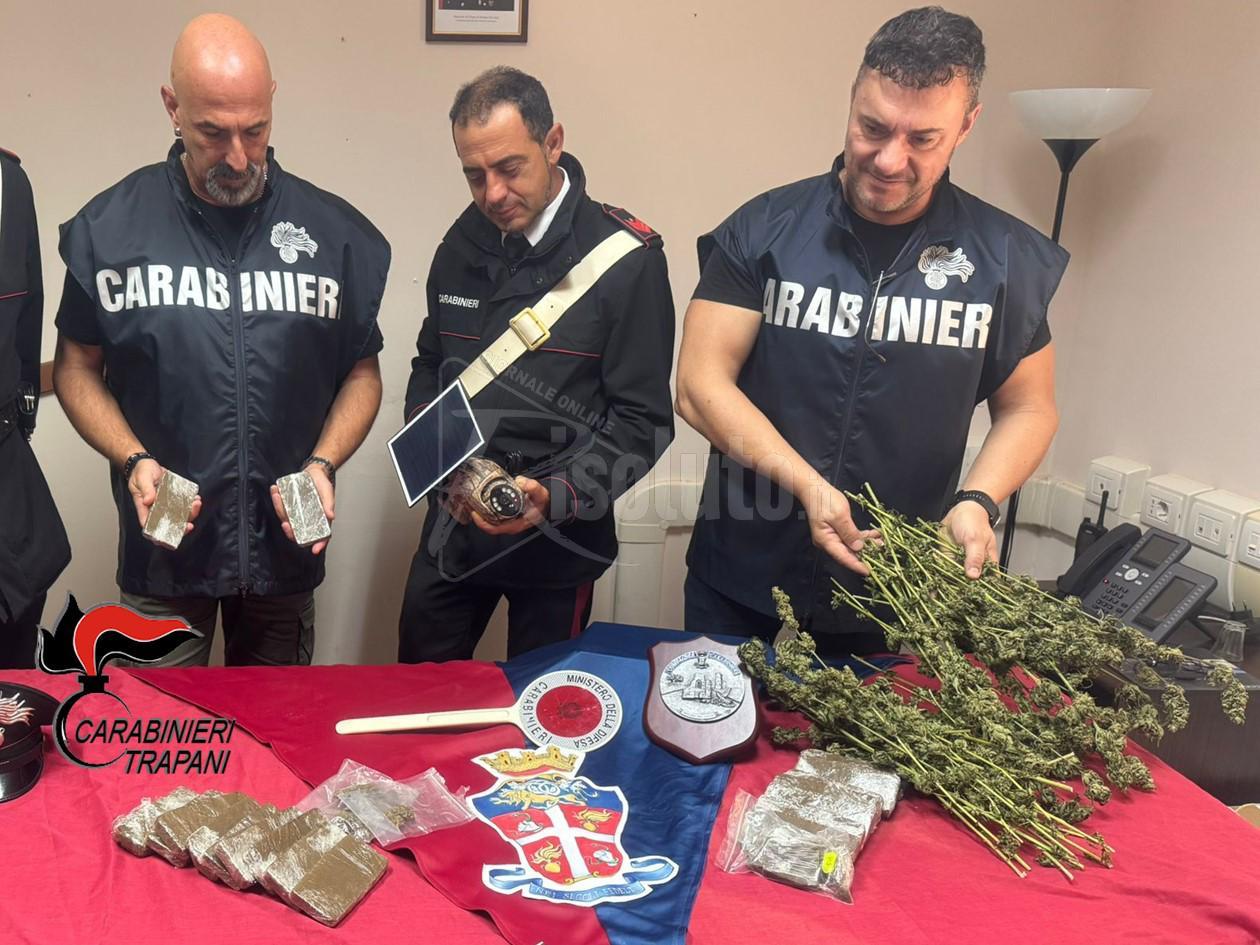 Mazara del Vallo, arrestati due fratelli che ai domiciliari spacciavano droga