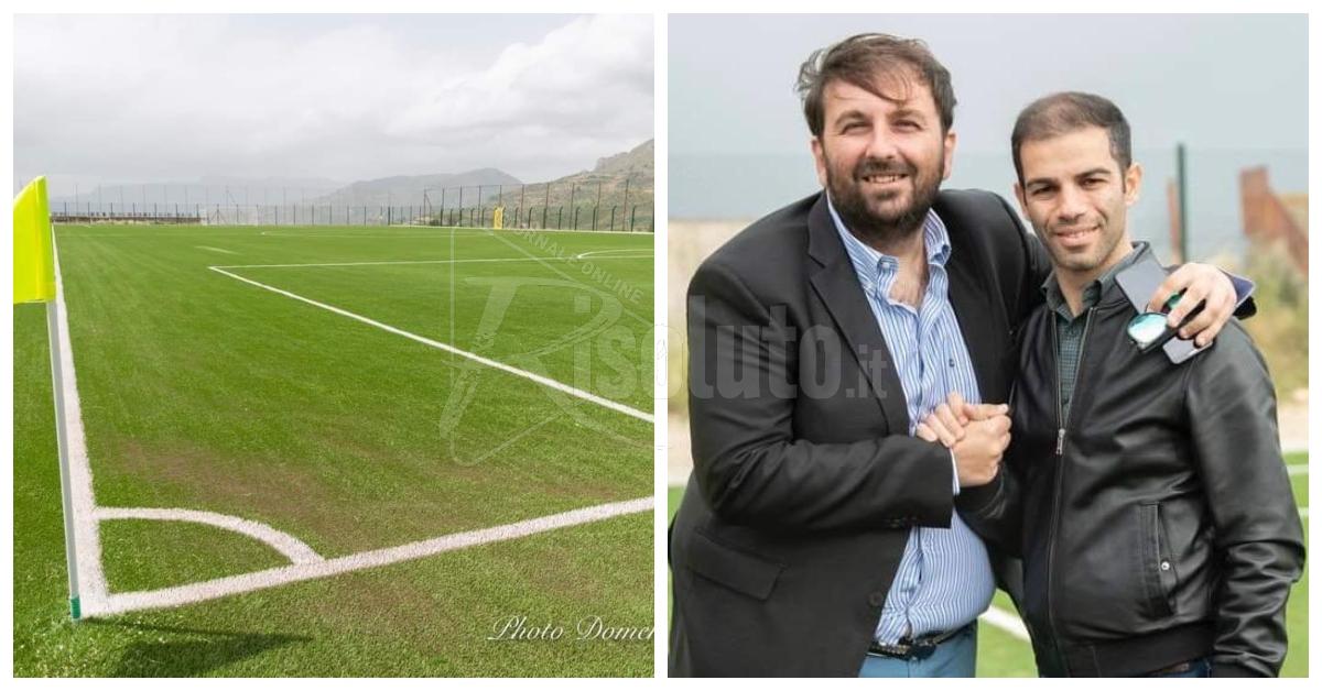 Domenica di festa a Burgio, ritorna il calcio sul campo in erba sintetica