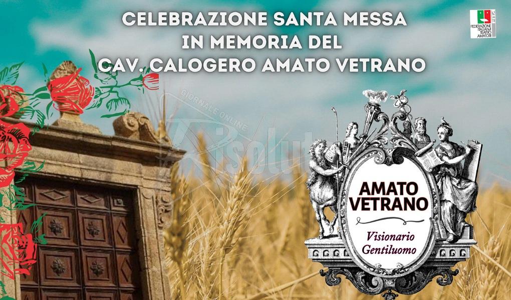 Celebrazione in memoria di Calogero Amato Vetrano, domani messa all'Olivella