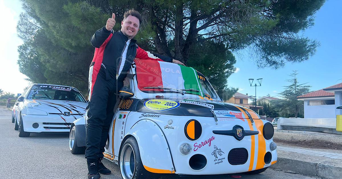 Pier Luigi Bono di Sciacca campione italiano del bicilindrico ad Avola