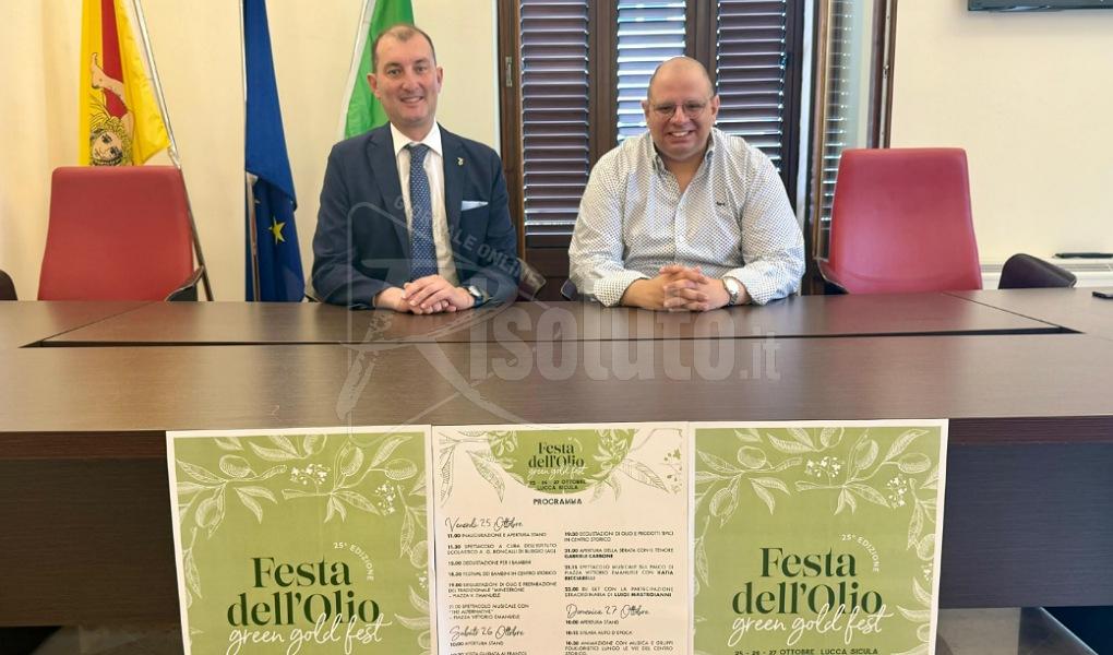 Festa dell'Olio a Lucca Sicula, presentato il programma (Video)