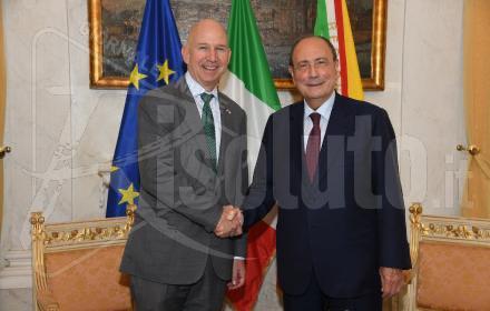L'ambasciatore Usa in Italia ricevuto da Schifani: "Sicilia sempre più vicina agli States"