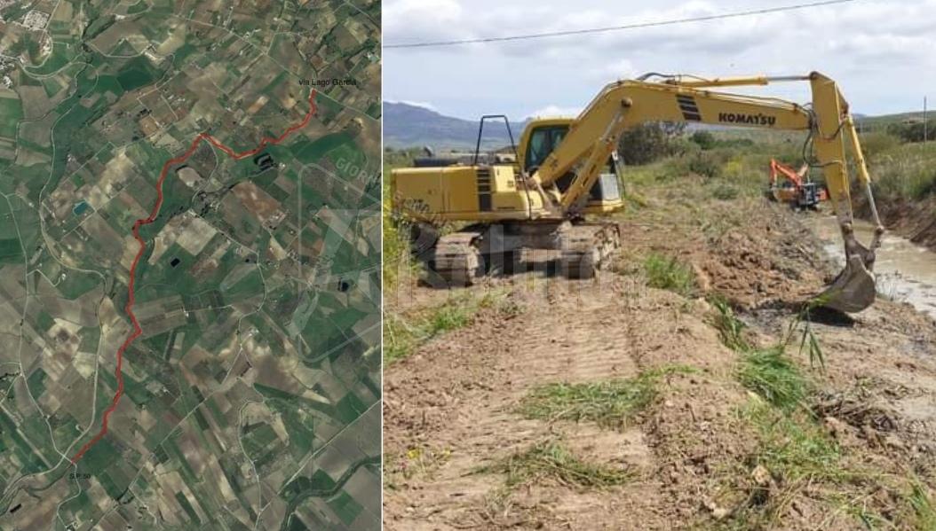 Menfi, mezzo milione di euro per lavori al torrente Femmina Morta