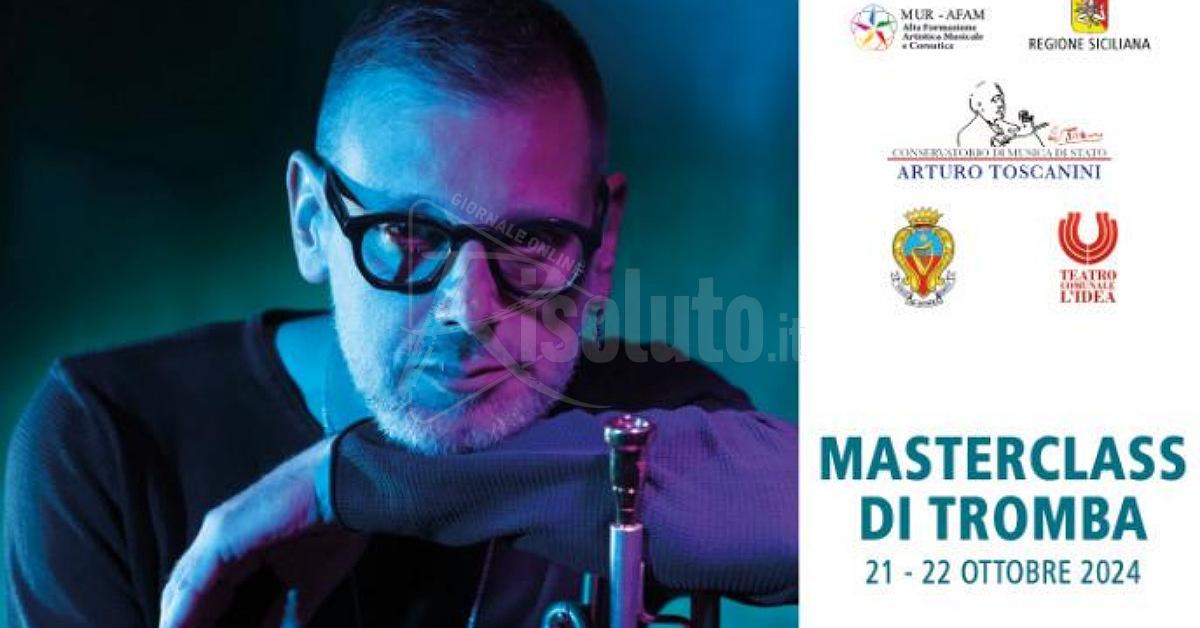 Masterclass con Fabrizio Bosso al Conservatorio Toscanini