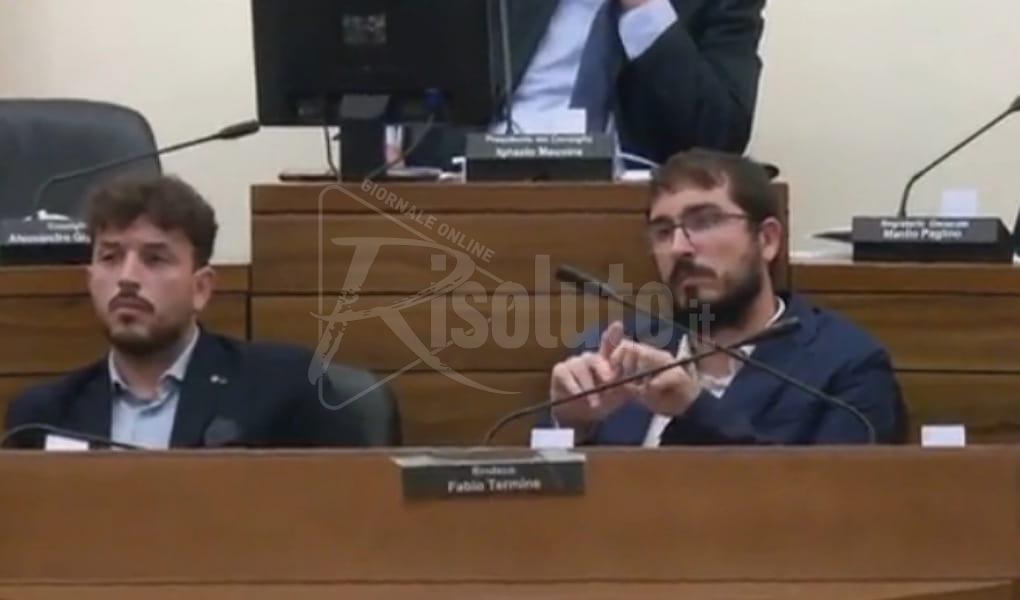 Consiglio comunale di Sciacca, "caso Certa" ma Termine risponde solo sulla relazione annuale: "Una legge beffa"