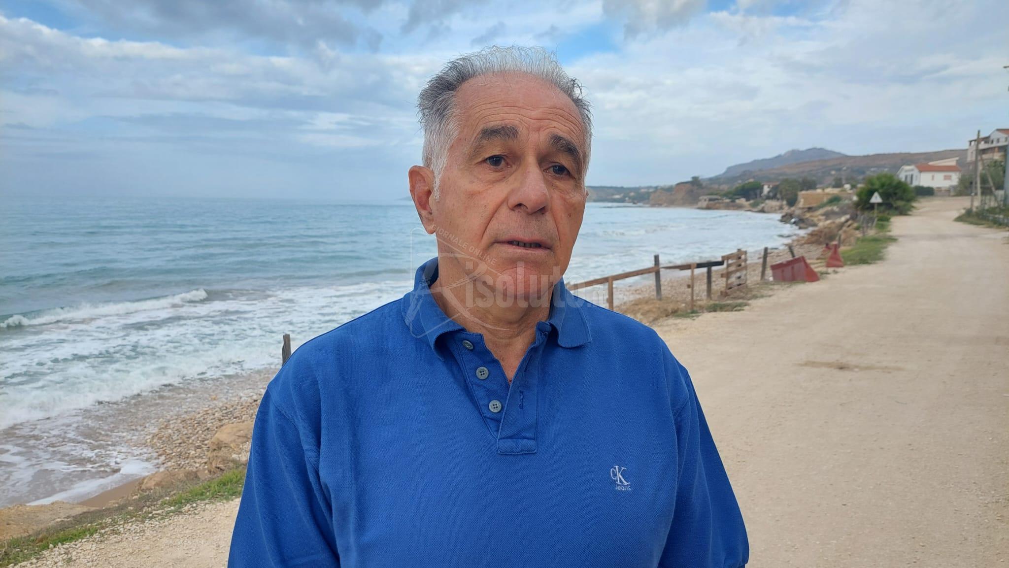 Le ultime mareggiate fanno sparire la spiaggia di San Giorgio a Sciacca, Serra: "A rischio anche le case" (Video)