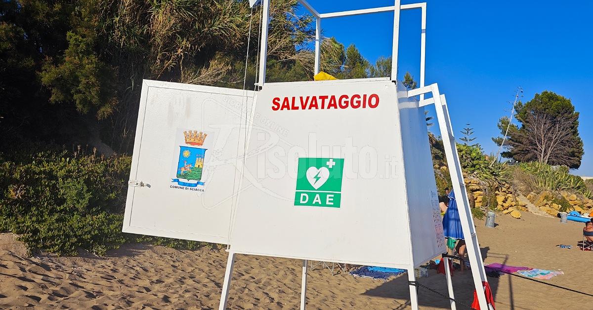 Si smontano le torrette nelle spiagge di Sciacca, Bonsignore: "Nessun salvataggio, ottima prevenzione"