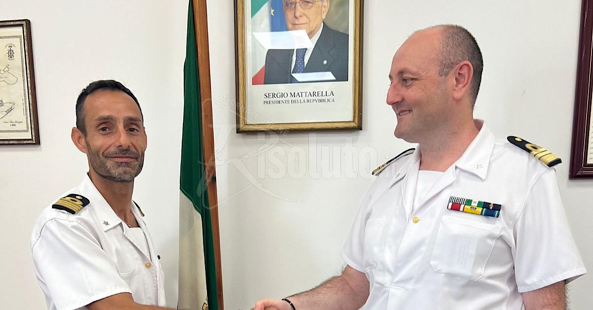 Agazio Tedesco è il nuovo comandante della Guardia costiera di Porto Empedocle