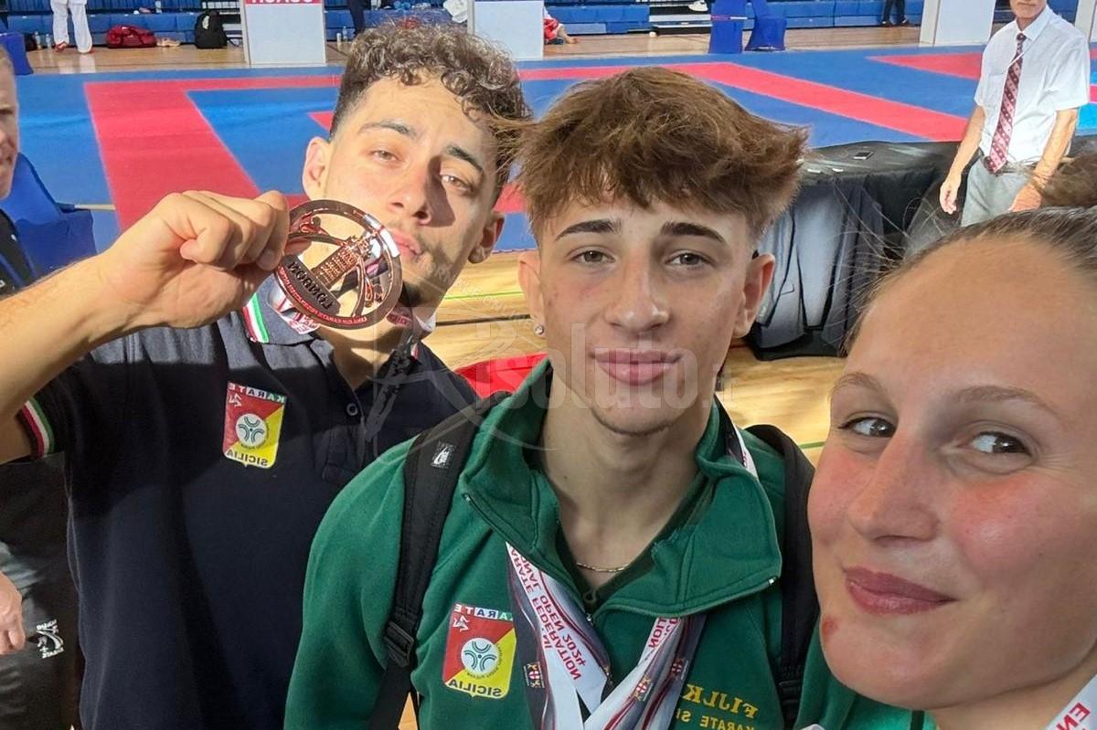 Karate, medaglia d'oro a Londra per D'Anna della Ippon Karate Lentini di Sciacca