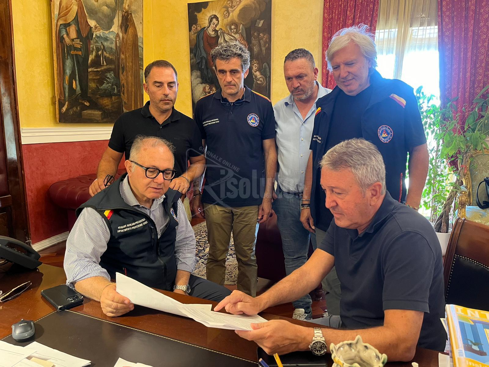 Crisi idrica, sindaco di Agrigento incontra capo della Protezione Civile Cocina
