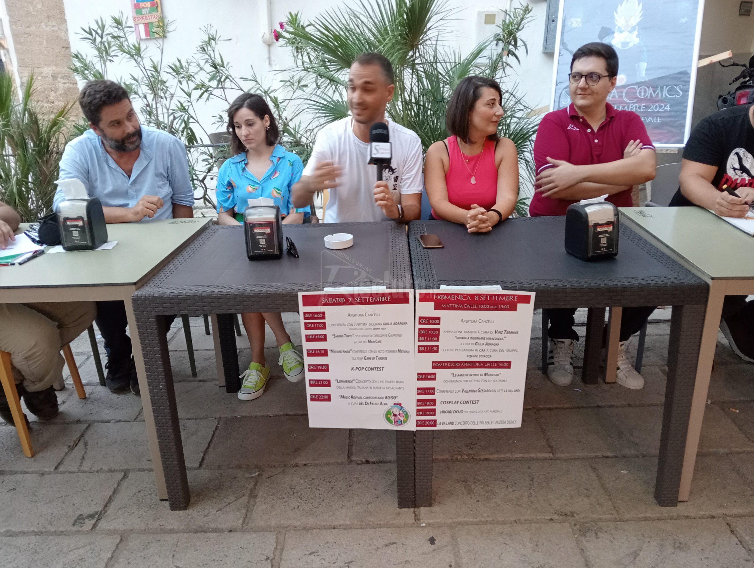 Presentata la quinta edizione dello Sciacca Comics, Barbata: "Oggi e' una realtà" (Video)