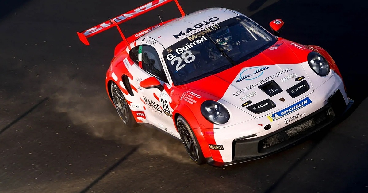 Meta' classifica per Guirreri con la seconda uscita in Porsche