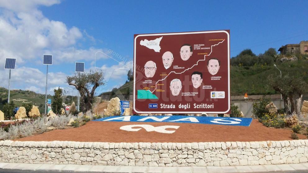 Chiusa per frana un tratto della SS 640 a Caltanissetta in direzione Porto Empedocle