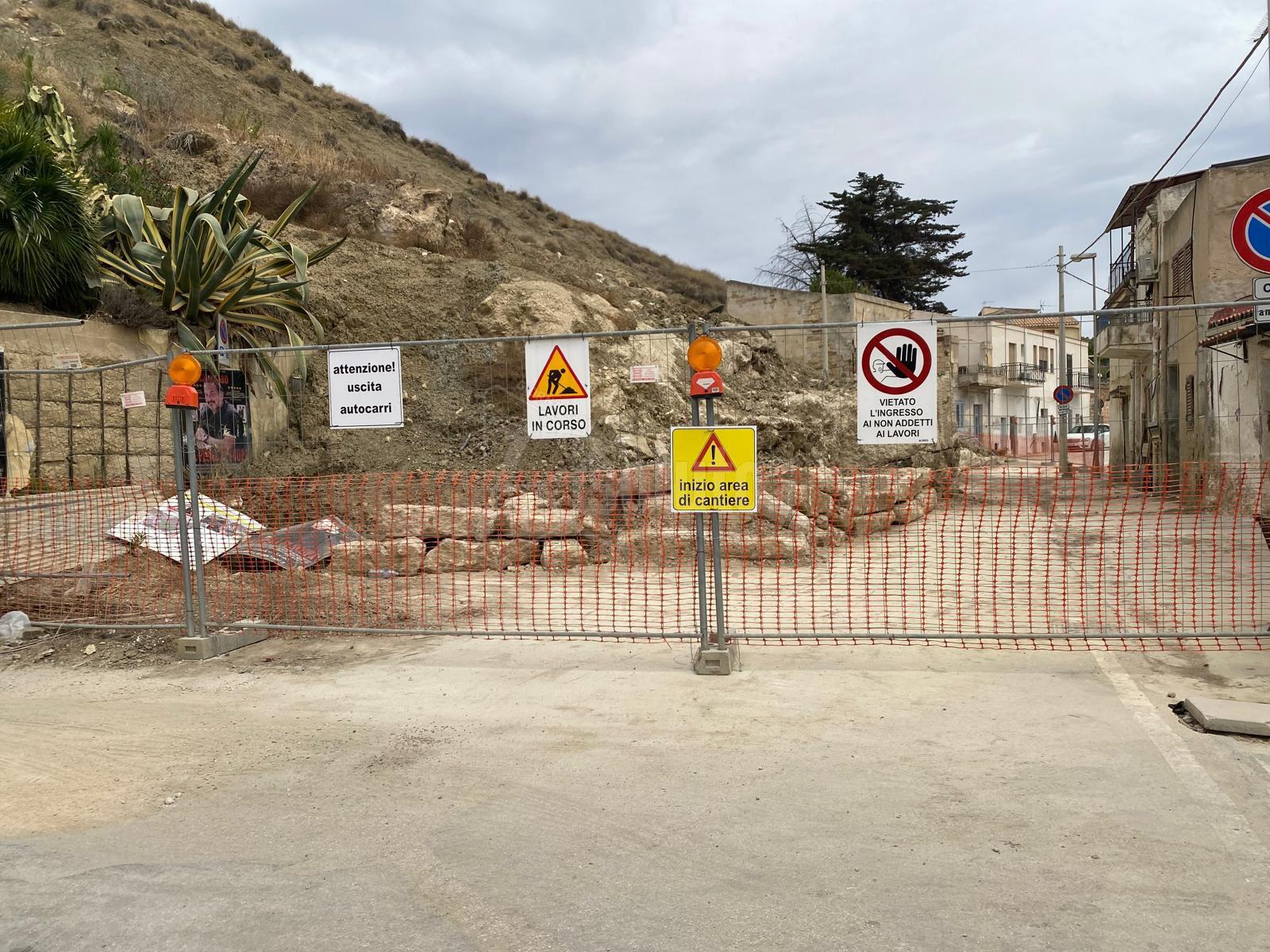 Mancano le condizioni di sicurezza, a fine lavori si riaprirà la strada di Porto Palo a Menfi