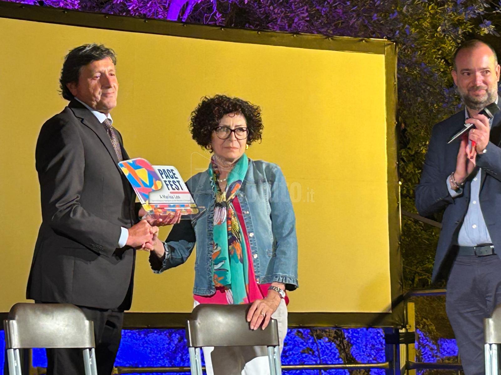 Prima giornata del PaceFest, premio a Marisa Leo e ospite Piera Maggio (Video)