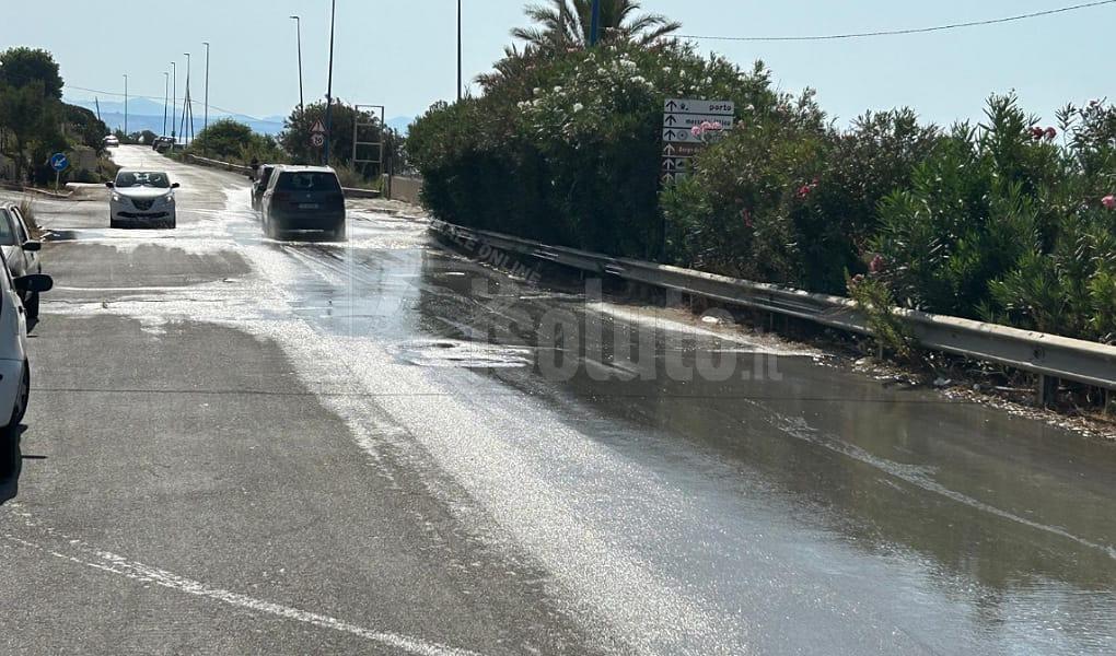 Sciacca, Ferragosto con spreco di acqua e pericolo alla Tonnara