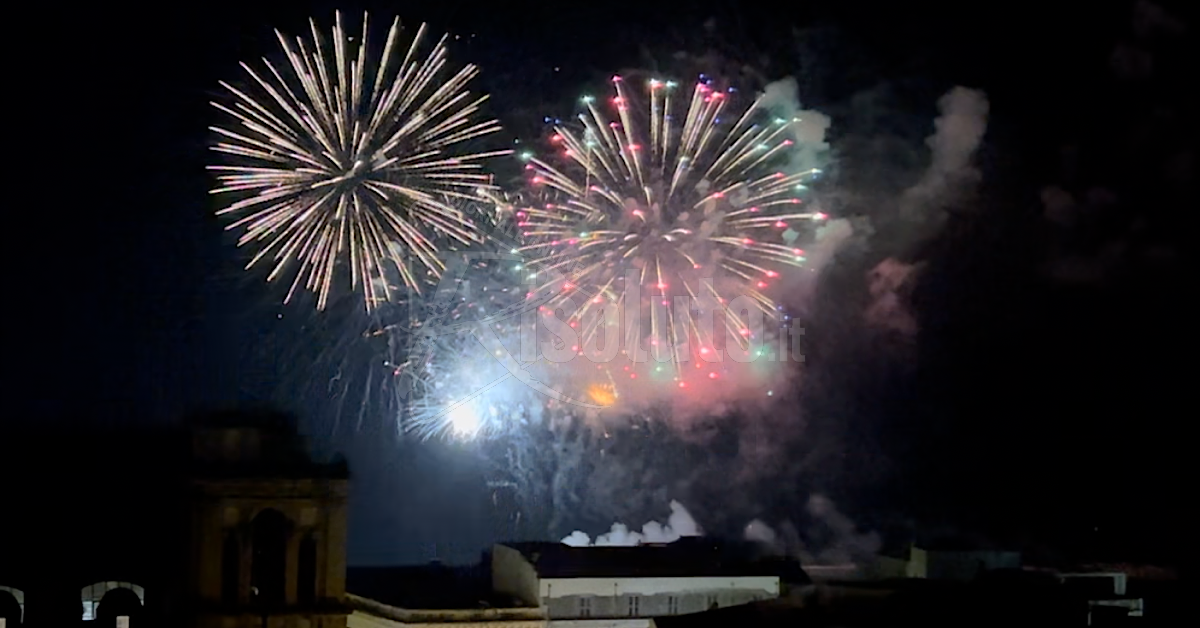 Fuochi d’artificio a Ferragosto a Sciacca offerti dal Verdura Resort