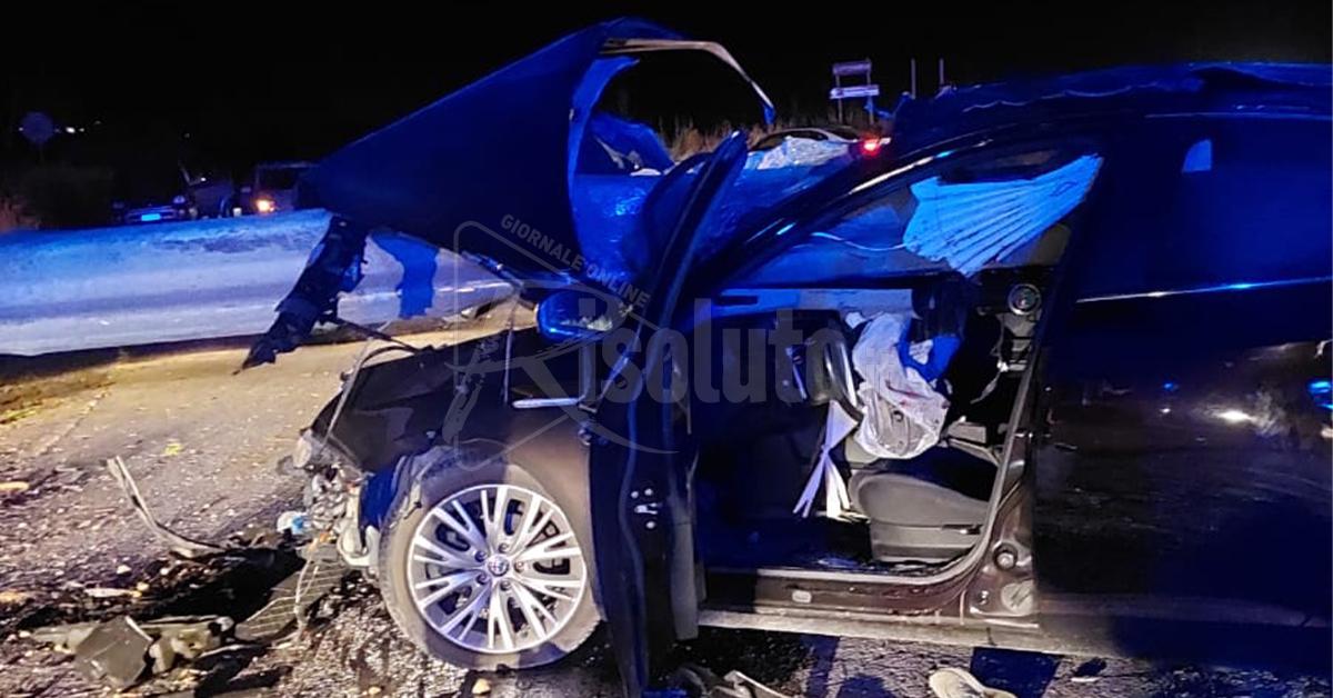 Incidente stradale nella notte a Sambuca, giovane ferito in ospedale