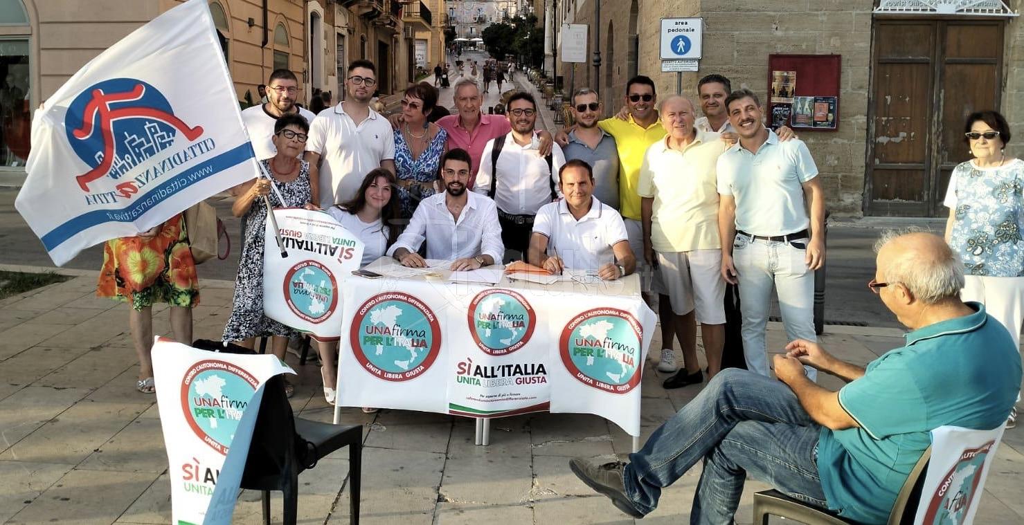 Referendum contro l’autonomia differenziata, prime 100 firme a Sciacca