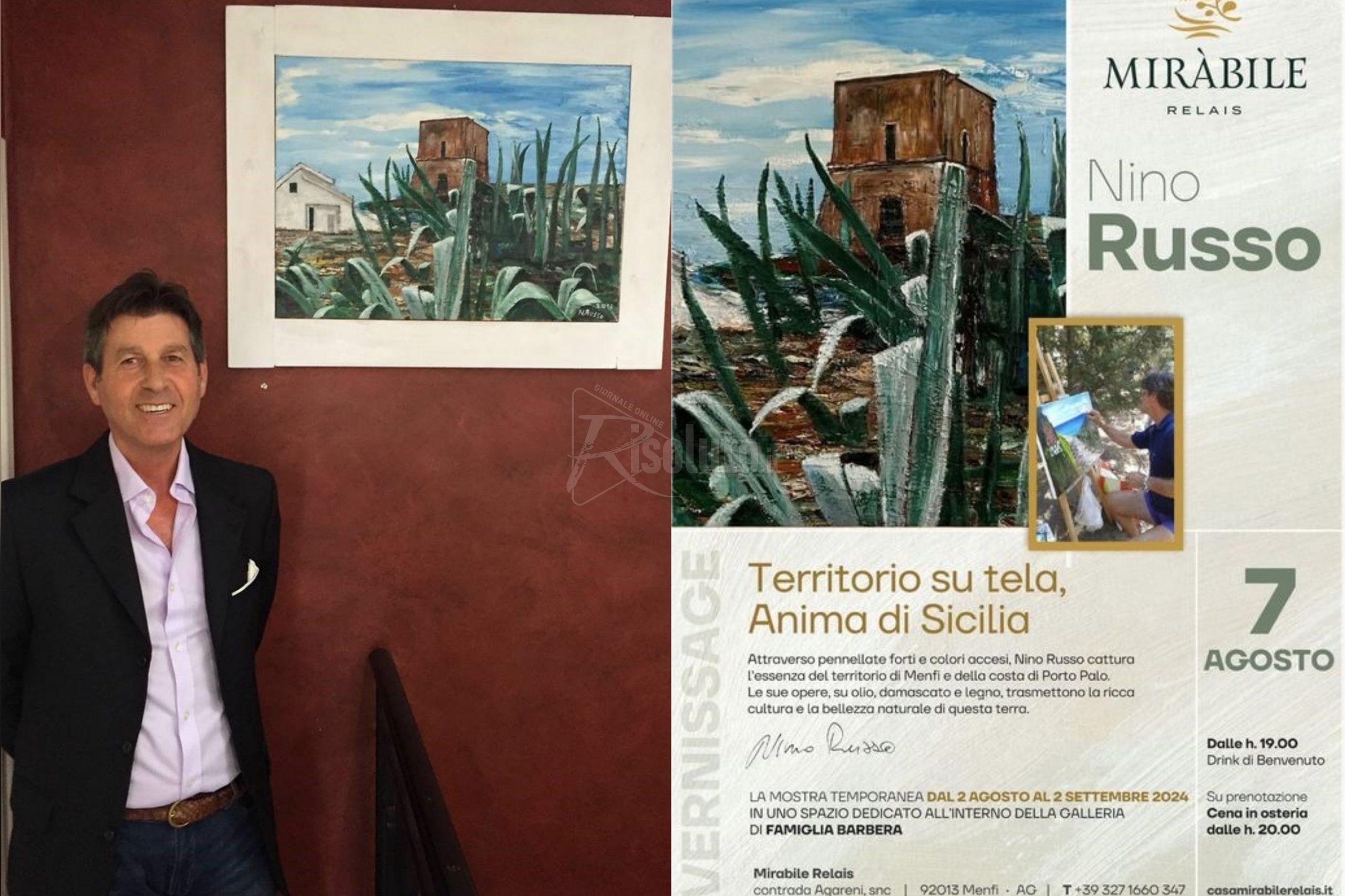 Anima di Sicilia, mostra di Nino Russo a Menfi