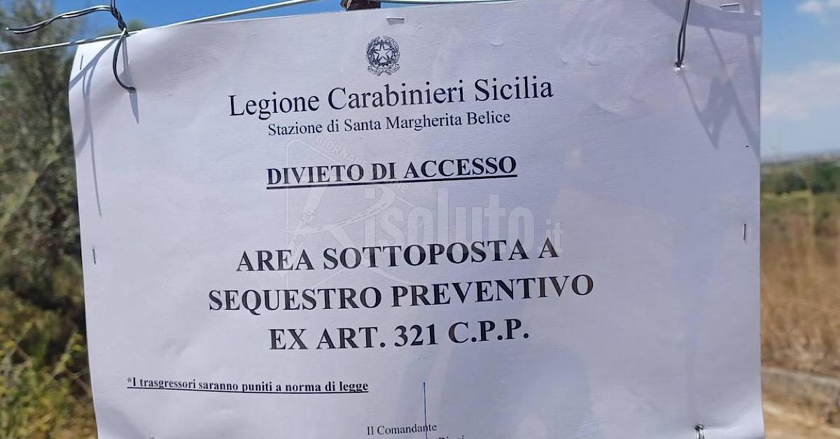 Scoppia incendio in una discarica abusiva di amianto a Santa Margherita Belice 