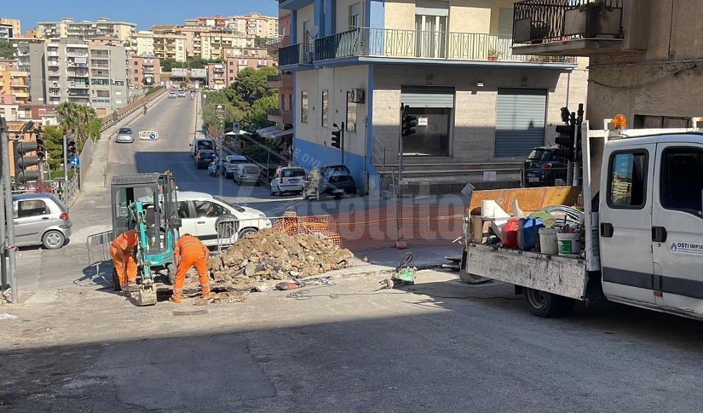 Cantiere Aica in via Orti San Salvatore, nessuno avvisa i residenti