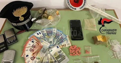 Spaccio di droga a Petrosino, arrestato uno straniero